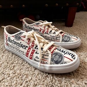 Budweiser Men's Canvas Sneakers